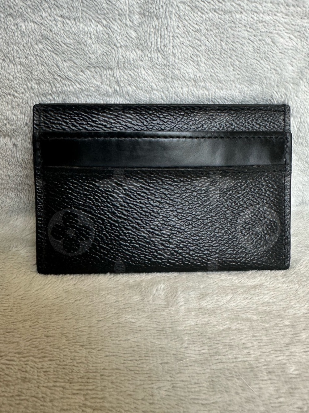 Louis Vuitton Monogram Eclipse Card Holder Black Wallet w/ COA + Dust Bag - Picture 8 of 16